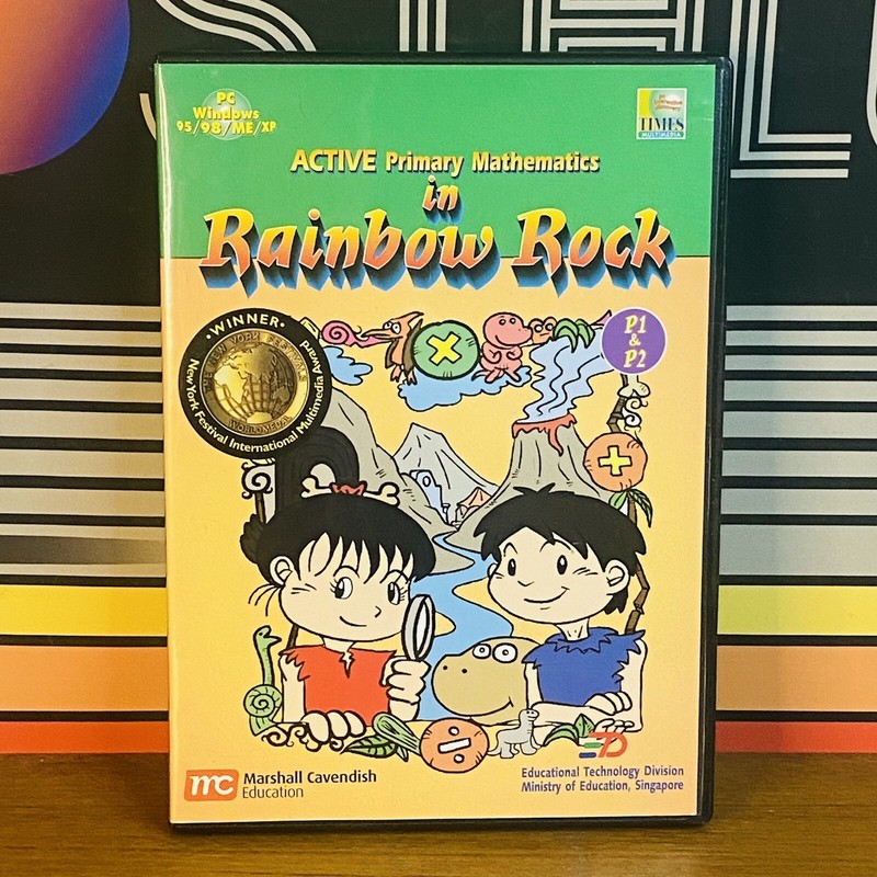 Active Primary Mathematics In Rainbow Rock PC Windows 95 98 XP