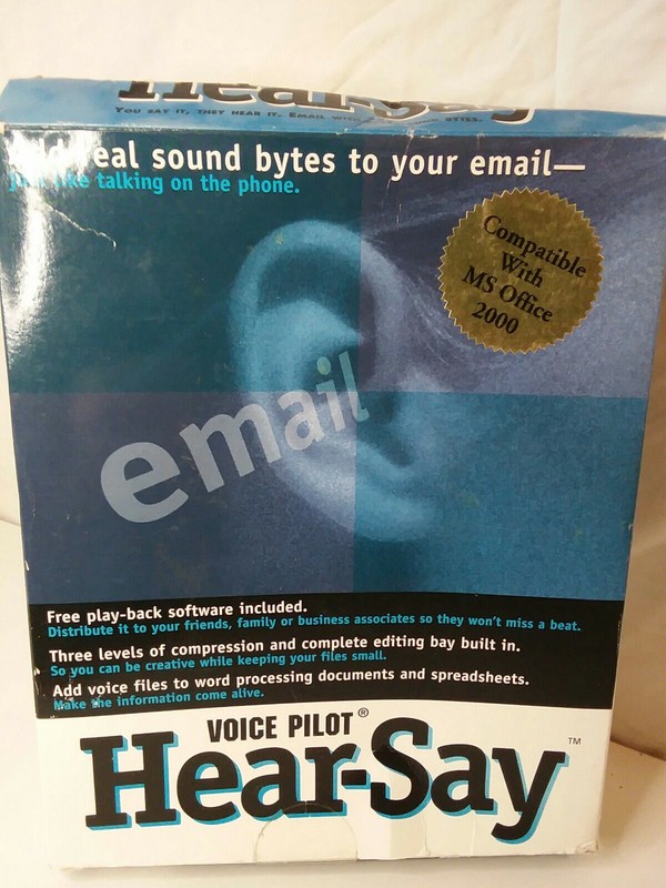 Voice Pilot Hear-Say PC CD