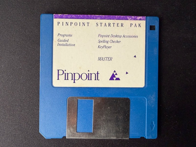 Apple II Home Computers 3.5″ Floppy Disk Pinpoint Master Disk