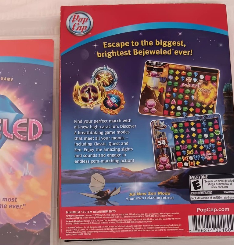 Bejeweled 3 (PC Windows/Mac CD-ROM, 2010 Pop Cap Games Bonus PC Windows Game gallery