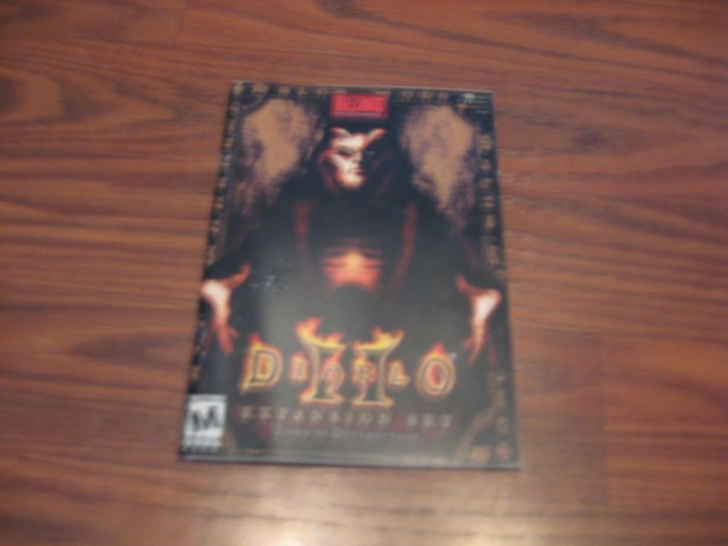 Diablo II Expansion Set Lord of Destruction PC manual – no game