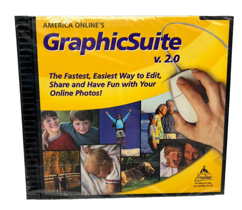 America Online GraphicSuite v 2.0 for Home-School-Business M700UM1