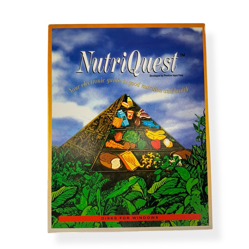 McGraw-Hill Nutri Quest Floppy Disks For Windows SEALED!!