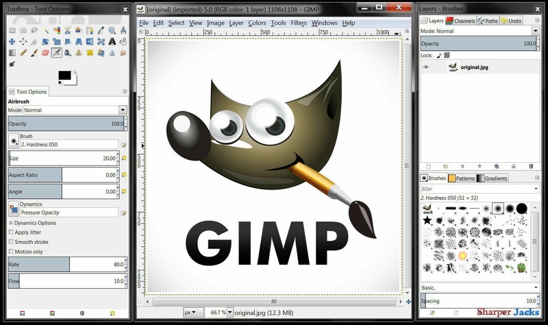 NEW GIMP Photo Retouch Digital Image Editing Graphic Design Program Mac USB gallery
