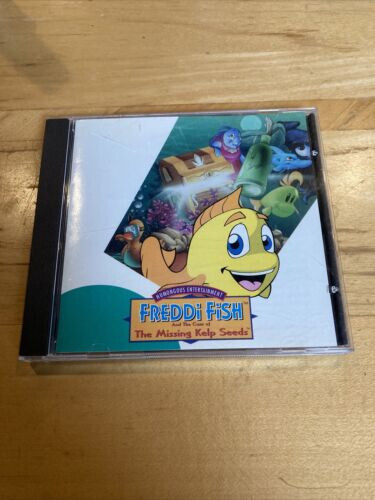 Freddi Fish & The Case Of The Missing Kelp Seeds PC CD-ROM Windows/Mac