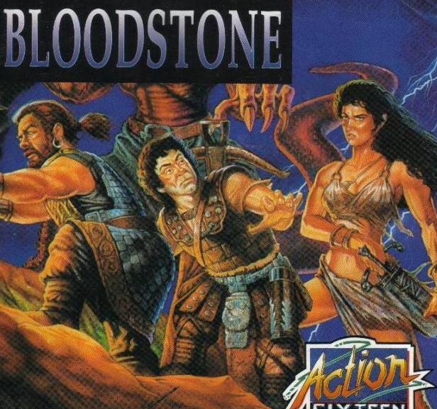 Bloodstone PC CD save dwarves dungeon role-playing dwarf find treasure RPG game!