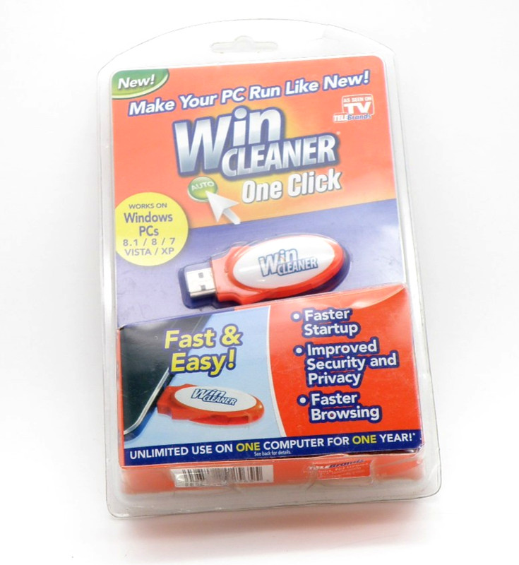 Win Cleaner One Click Professional USB Computer Clean Repair for PC Laptop SEALD