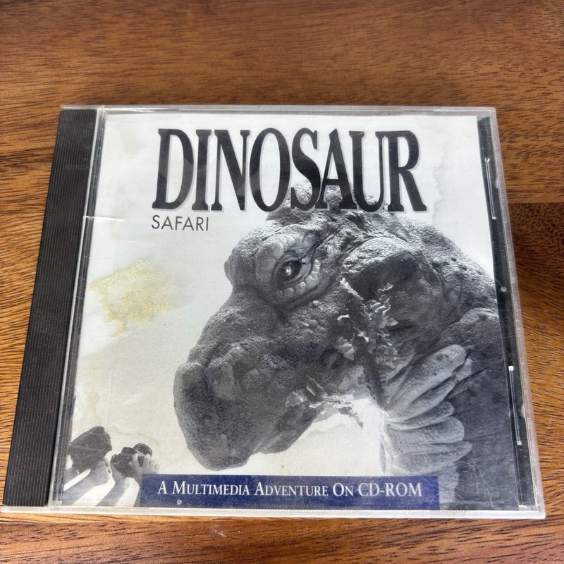 DINOSAUR SAFARI PC GAME 1993 MPC and Mac - Creative Multimedia