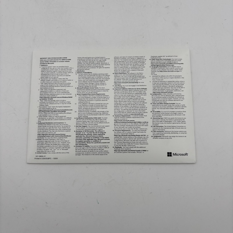 Windows Win 10 pro 64 bit installation DVD w/ Genuine License Product Key New! gallery