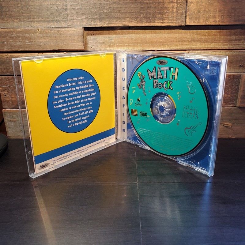 Vtg School House Rock Math Rock 1998 CD-ROM The Learning Company Age 6-10 Win gallery