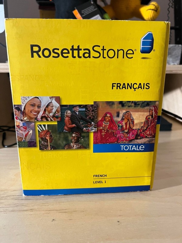 Learn French: Rosetta Stone French – Level 1 (Software Missing)