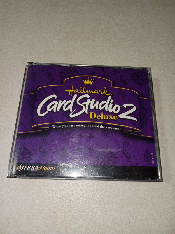 Hallmark Card Studio 2 Deluxe Photo / Card Software CD – 4 DISCS | Sierra Home