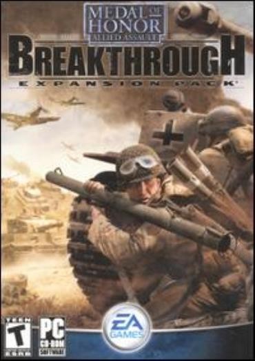 Medal of Honor Breakthrough PC CD fight war battles action expansion game add-on