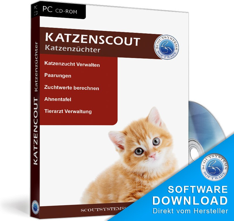 Cats, pedigrees, breeding program, cat scout breeding computer