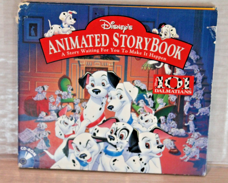 “Disney’s 101 Dalmatians Animated Storybook” on CD-ROM Windows/Mac Computer Game