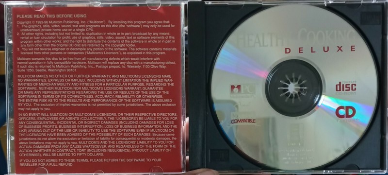 Better Homes and Gardens Healthy Cooking Deluxe Recipes PC CD-ROM 1996 Meal Plan gallery