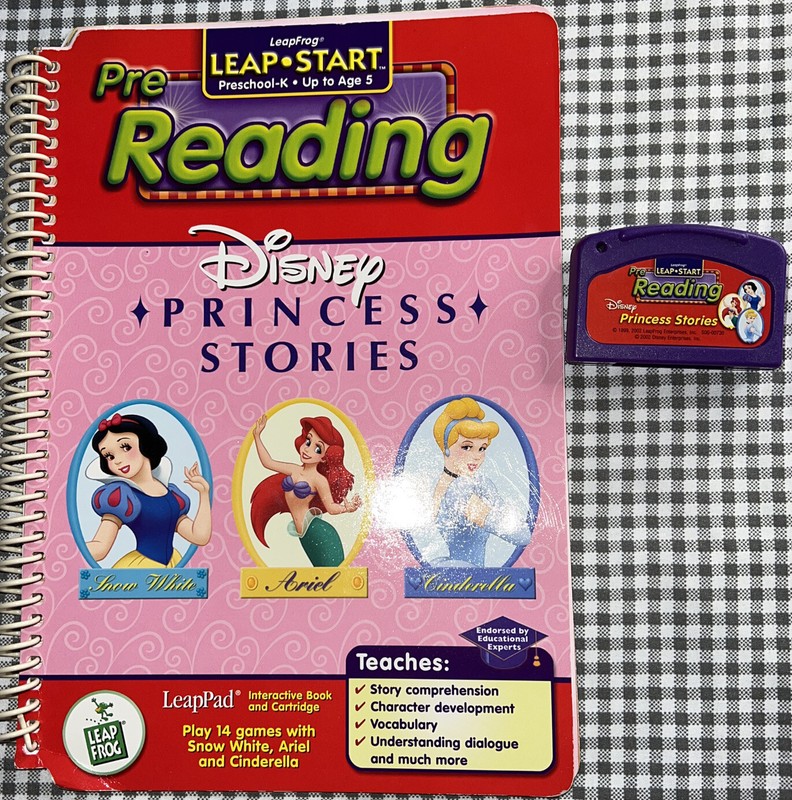 Leapfrog LeapStart Prereading: Disney Princess Stories Book & Cartridge