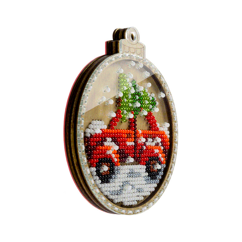 Wonderland Crafts Set for embroidery with beads on wood FLK-371 gallery
