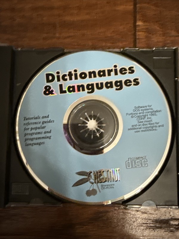 Dictionaries & Languages by Chestnut ~ 1993 gallery
