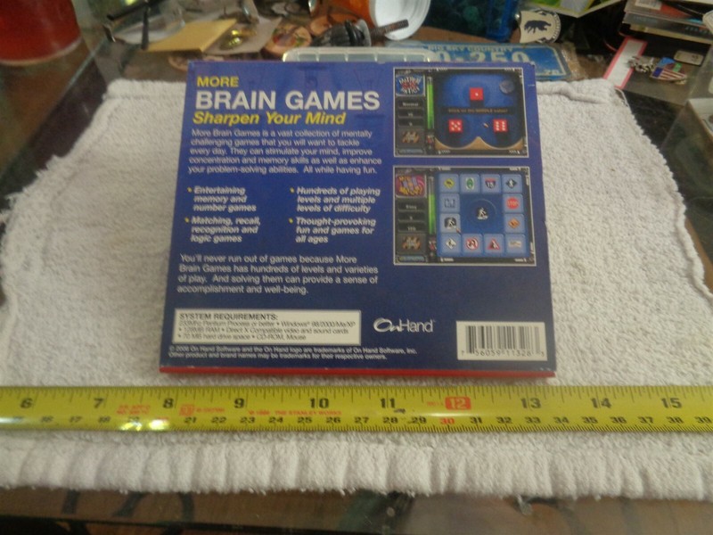 More Brain Games Computer Program (BOX#YOSHI) gallery