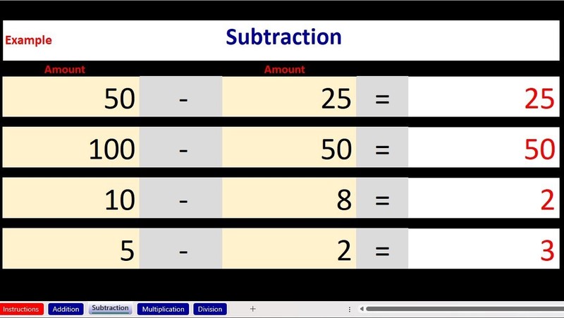 Excel Calculator Spreadsheet, Easy to Use Template, for PC or Android gallery