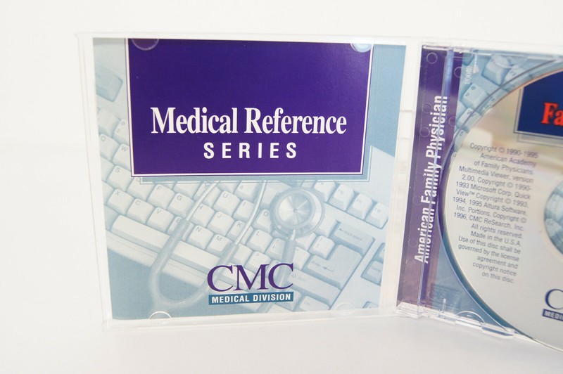Medical Reference Series CMC Division PC Computer Software Program 1990-1995 gallery