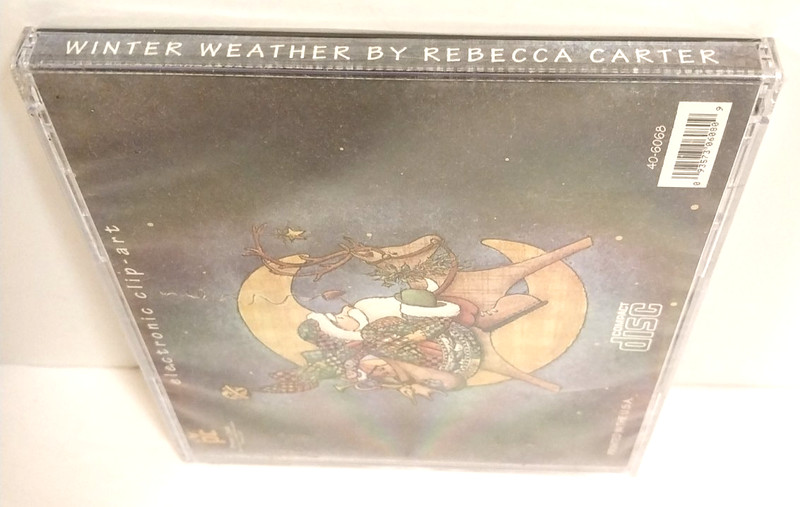 Winter Weather Electronic Clip Art PC CD pictures images, + by Rebecca Carter gallery