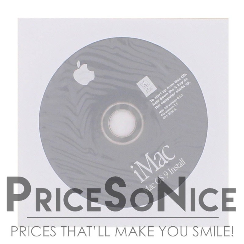 Apple iMac Mac OS 9.2.2 Install Disc – Original Software CD for Classic Macs