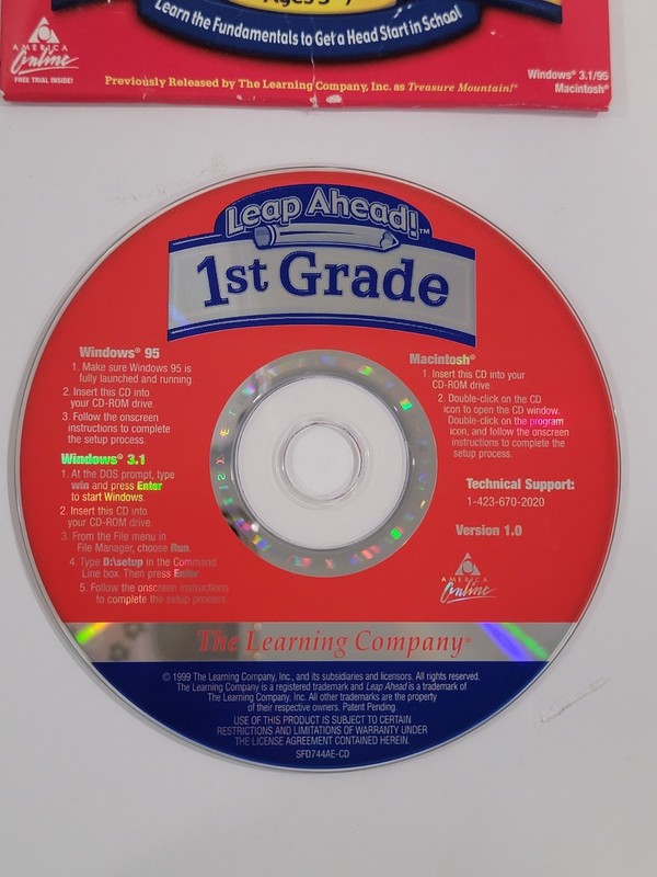 Leap Ahead 1st Grade PC MAC/Windows CD-ROM - Learning Kids Teaching Fundamentals gallery