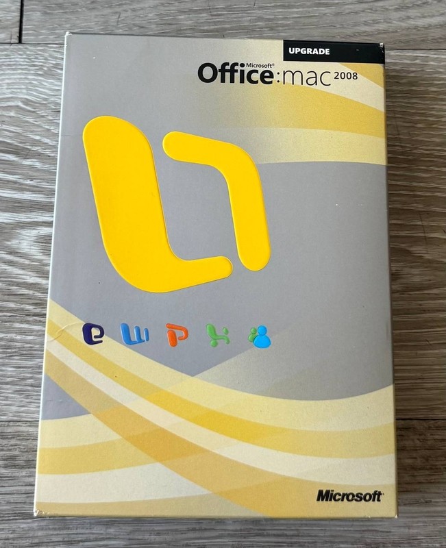 Microsoft Office 2008 for Mac Upgrade DVD Complete w/ Key & Box gallery