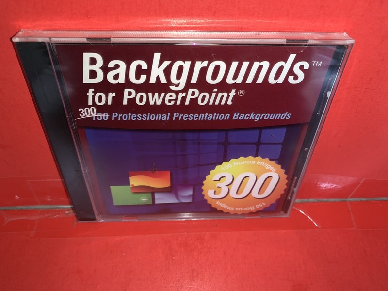 JM Designs – Backgrounds for Power Point – New – CD
