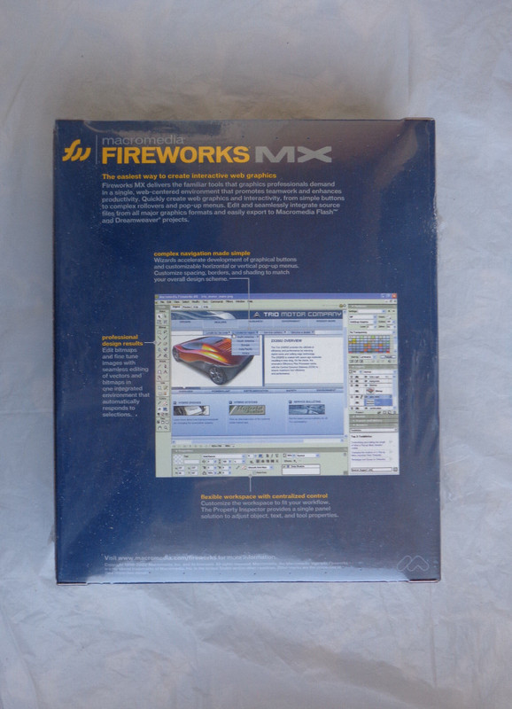 Macromedia Fireworks MX For Mac (New Factory Sealed Retail Box) gallery