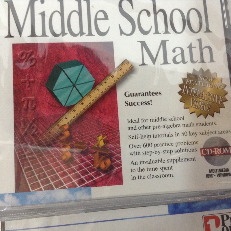 Pro One 5 CD's Math Grammar Fractions Book Report and Typing gallery