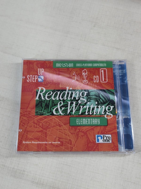 Step Up Reading & Writing Elementary 4" by Pro One Mac & Win - 4 CD Set Sealed gallery