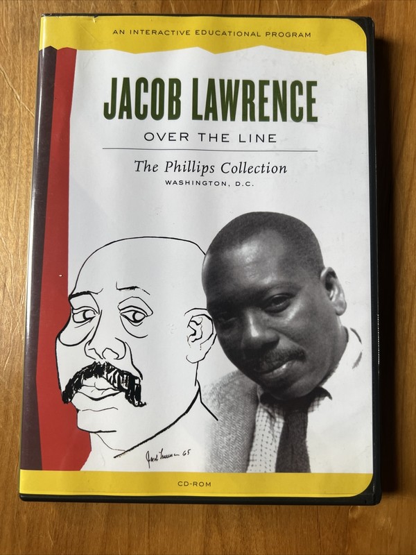Jacob Lawrence Over The Line CD-Rom The Phillips Collection Washington DC