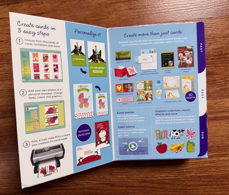 2018 Hallmark Card Studio Deluxe 20th Anniversary Calendar Original 1st Edition gallery
