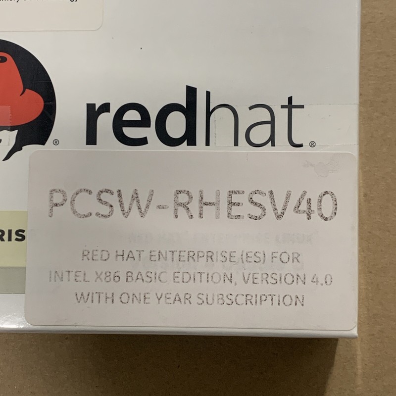 Red Hat Enterprise Linux ES Version 4 for x86 AMD64 & Intel EM64T FACTORY SEALED gallery