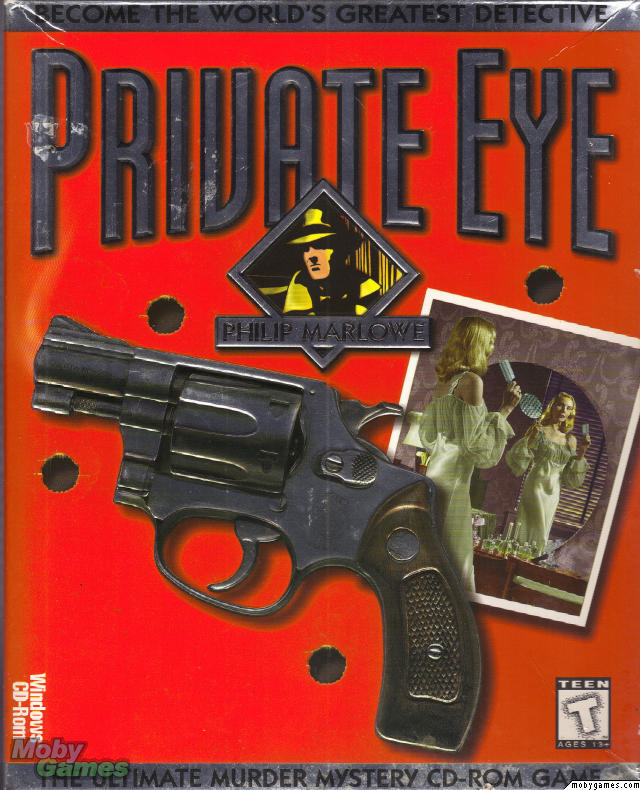 Philip Marlowe: Private Eye MAC CD solve murder mystery movie adventure game!
