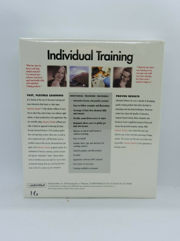 Vintage Individual Training Software For Word For Windows ver.6 3.5 disk gallery