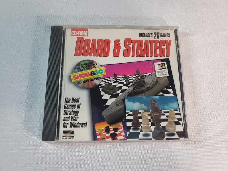Lot of 3 Vintage PC CD-ROM Software Print Shop, 3D World Atlas, Board & Strategy gallery
