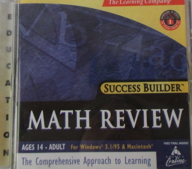 Success Builder CD-Rom Geometry Algebra 2 and Math Review SHIPS FAST/FREE #30
