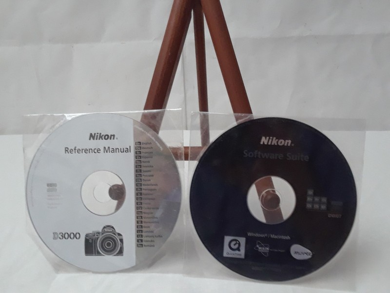 Reference Manual for Nikon D3000 – Nikon WINDOWS CD Software Disc