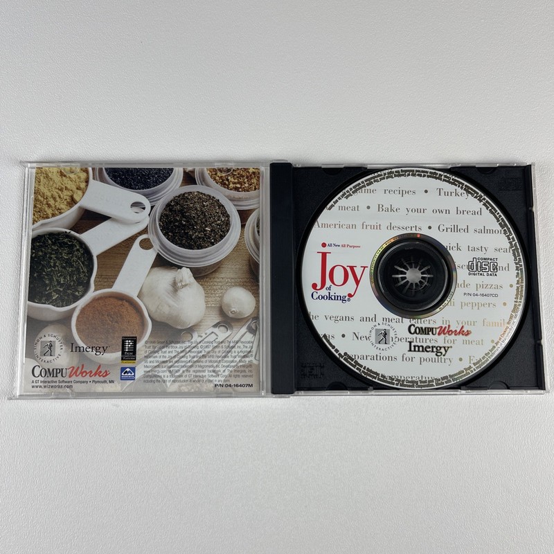 The Joy of Cooking PC CD Irma Rombauer Learn To Cook Meal Culinary Recipes gallery