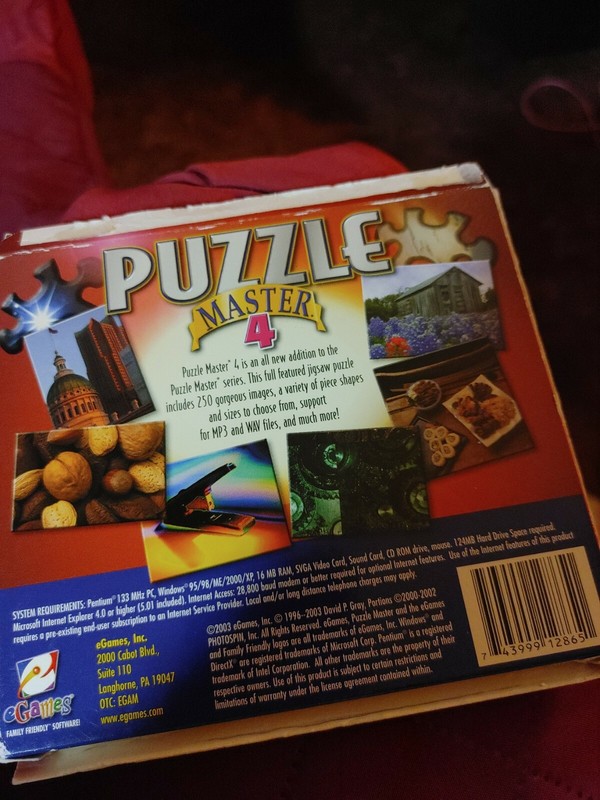 eGames PC Puzzle Master 4. 250 Puzzles gallery