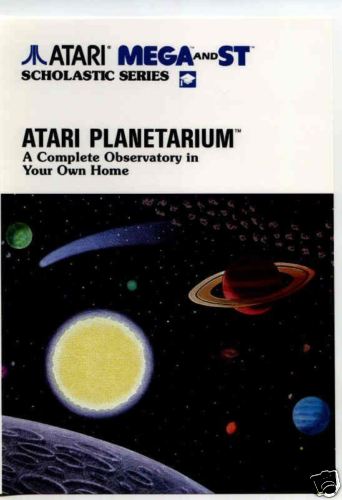 PLANETARIUM for Atari ST/Mega/TT By Atari NEW Mint