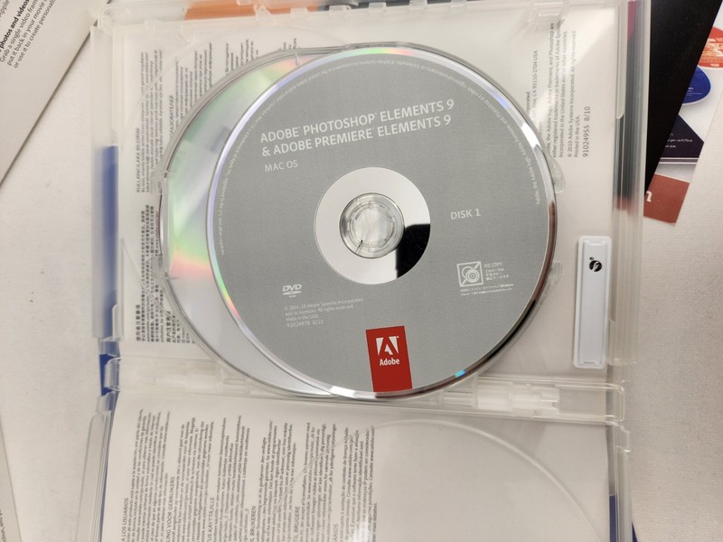 Adobe Photoshop Elements 9 & Adobe Premiere Elements 9 Complete In Box + Serial# gallery