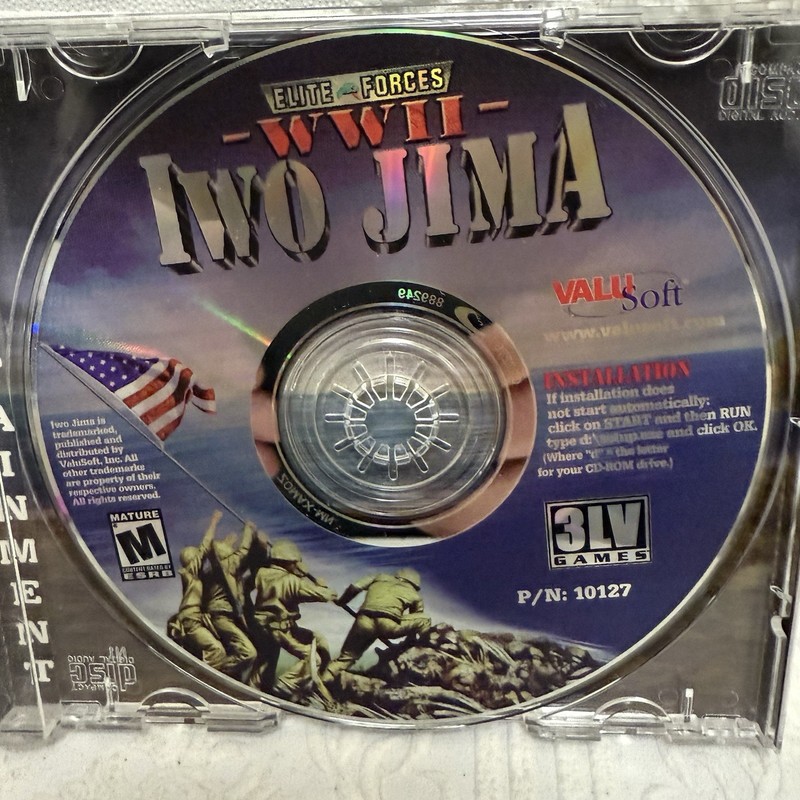 Elite Forces IWO JIMA Video Game - PC CD-ROM ValuSoft War Game gallery
