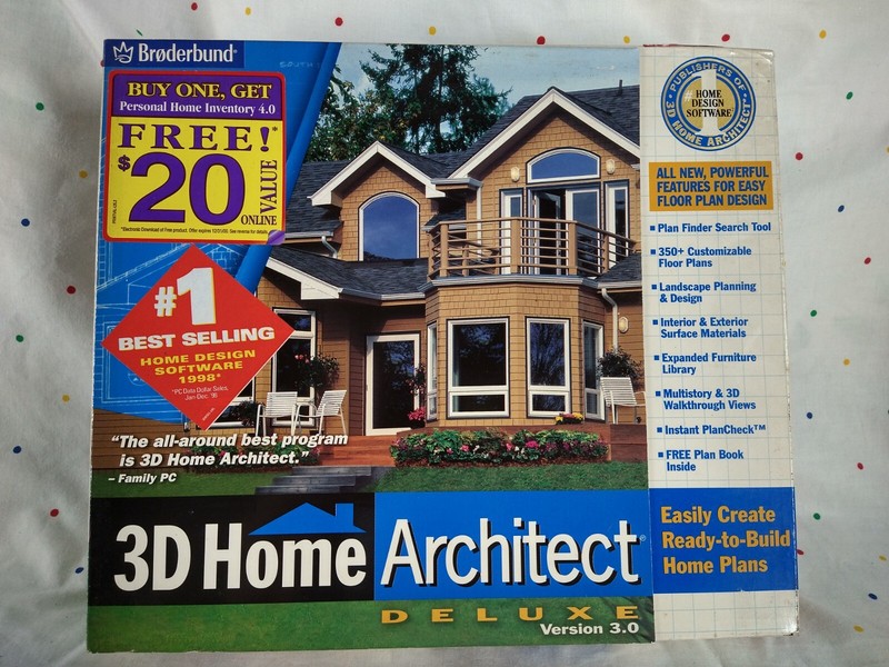 Lot (4) Boxed Vintage PC Software Home Garden Design & Publishing gallery