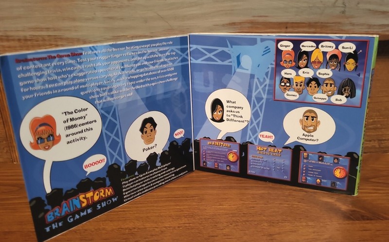 2003 Brainstorm The Gameshow Windows 98/Me/XP PC CD Rom Game gallery