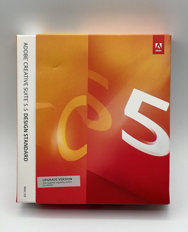 Adobe Creative Suite 5.5 CS5.5 Design Standard For MAC OS Full Retail DVD Vers.